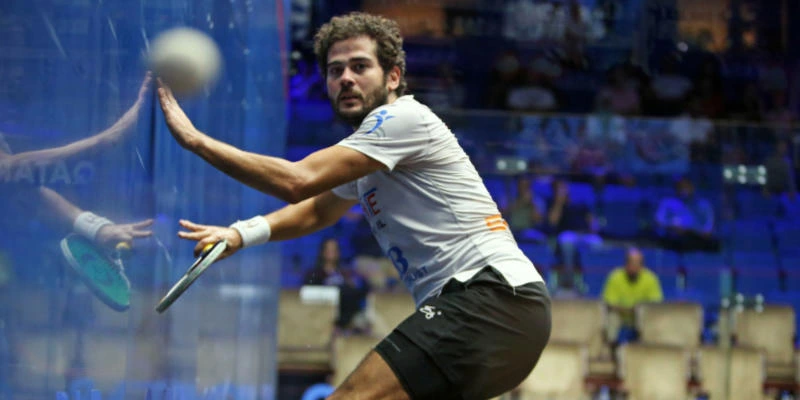 Over-Running Shots In Professional Squash