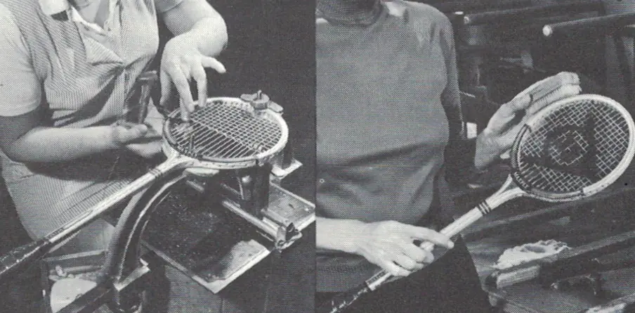 How Were Wooden Squash Rackets Made?