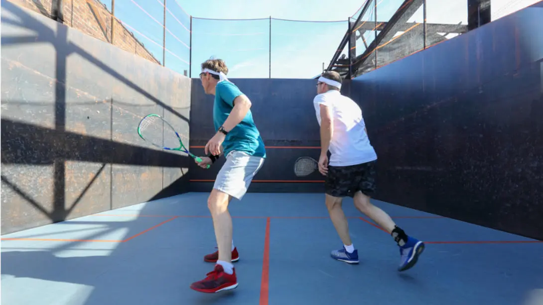 Can You Make Contact With The Ball Outside Of The Squash Court?