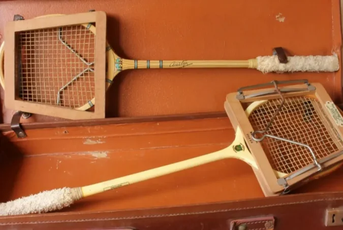 What Were Squash Racket Presses Used For?